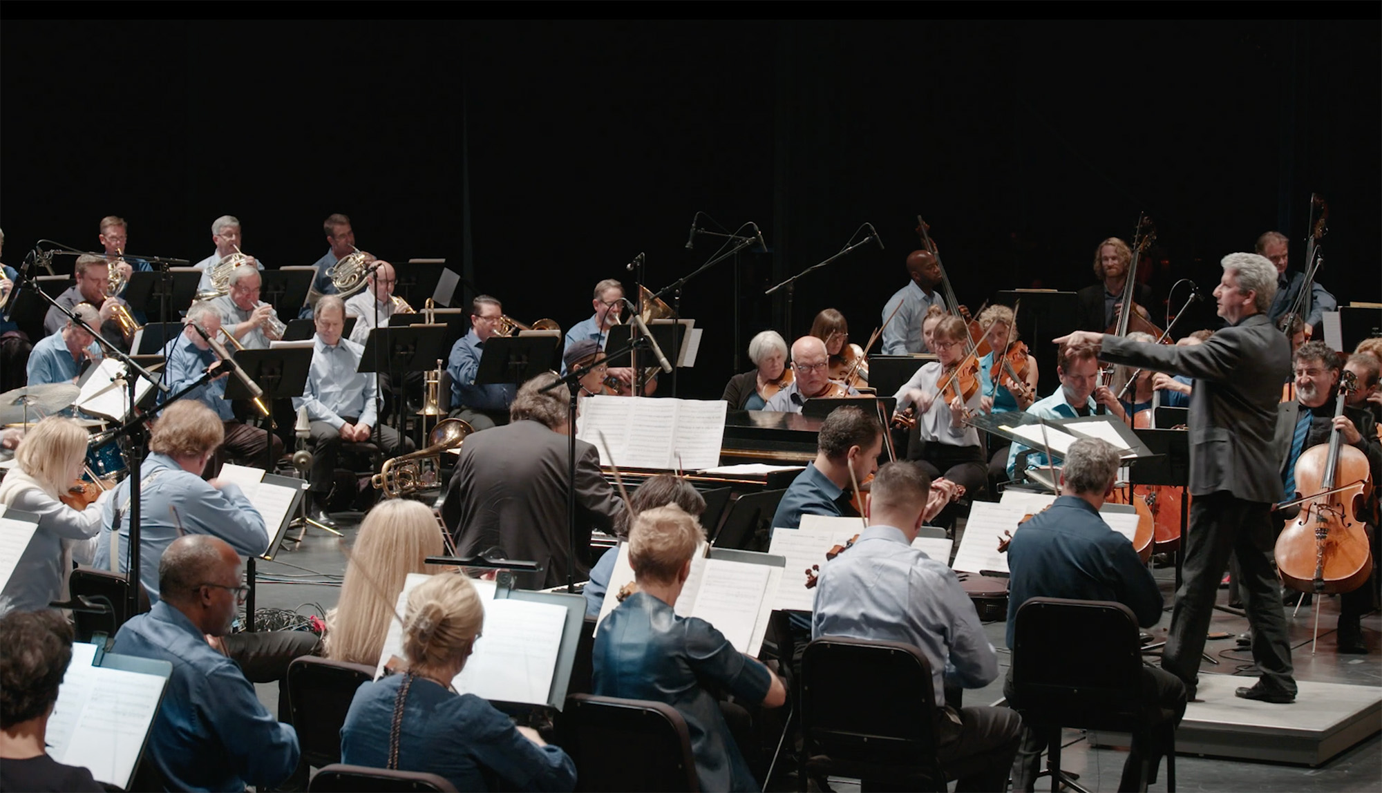 concert still of symphonic jazz orchestra